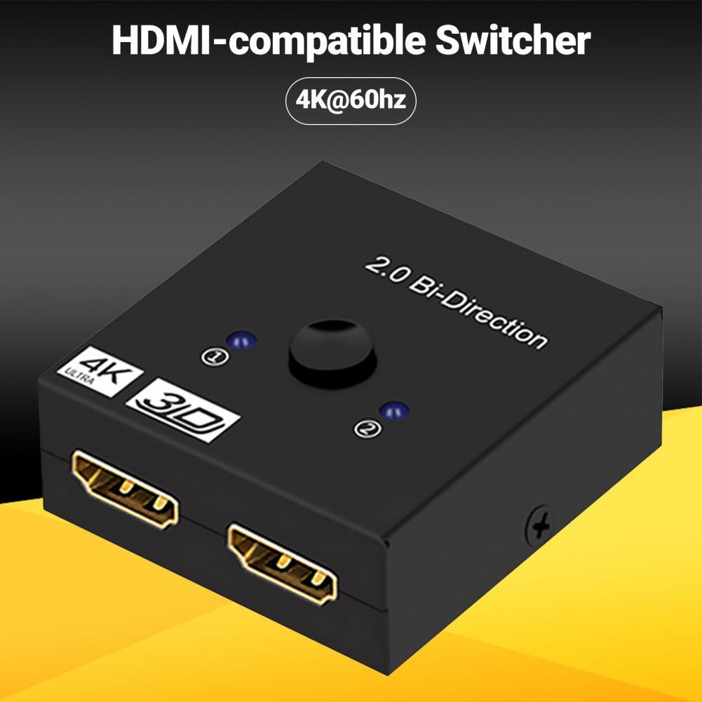 HDMI ȣȯ ó  ػ 4K @ 60hz HDMI ȣȯ 1X2/2X1 ġ й (PS4 TV ڽ )